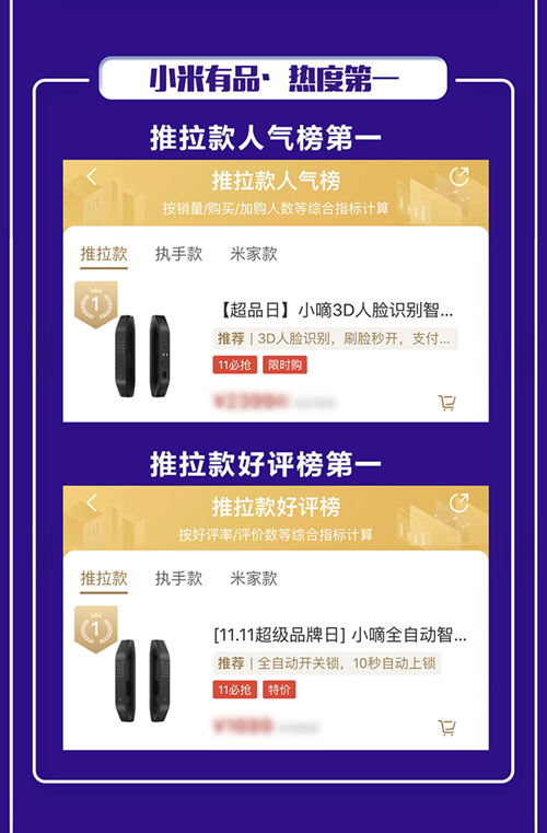 德施曼斩获双11六冠王:创下智能门锁最快销售记录