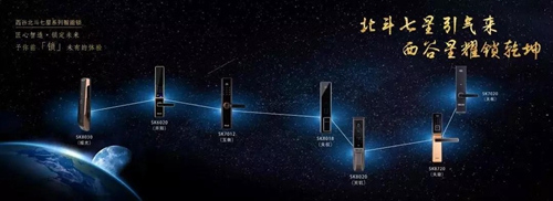 西谷新型智能指纹锁SK7020:采用生物活体半导体指纹识别技术