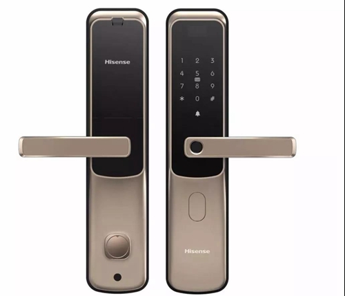 海信SL760N智能锁:采用C级防盗锁芯,双重验证带给你双倍的安全保障