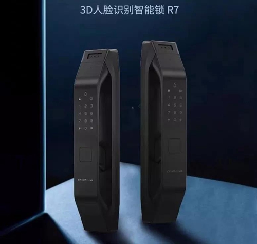 德施曼3D人脸识别智能锁R7:无实体把手,C级锁芯守护家居安全