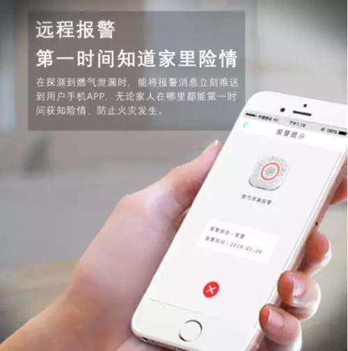 HEIMAN海曼科技燃气报警器:内置气敏传感器,实现24小时实时监测预警