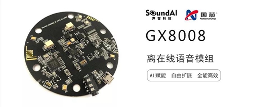 声智和国芯发布全新GX8008低功耗离在线混合模组