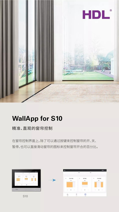 新品丨河东科技HDL S10 触控屏面板:配置高清IPS 屏幕,定制WallApp用户界面