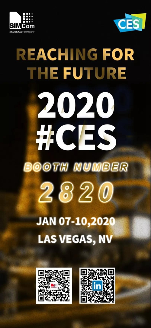 CES 2020丨芯讯通亮相国际消费类电子产品展,展示5G模组SIM8200和SIM8300系列