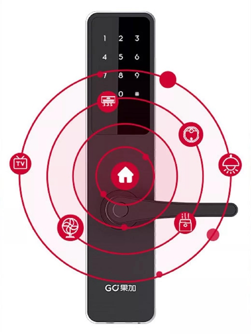 新品丨果加M1智能门锁全国全网首发:支持米家智能家居联动,配备C级锁芯