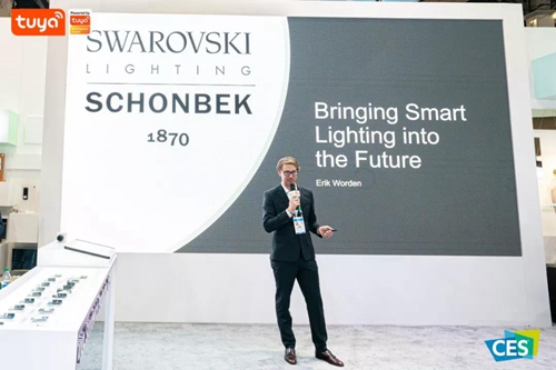 CES 2020丨涂鸦智能携手施华洛世奇,双方围绕高端照明品牌Schonbek达成深度合作