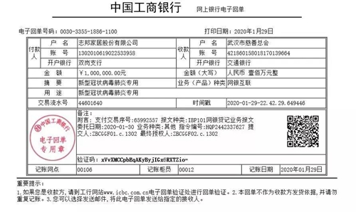企业在行动丨志邦家居捐赠200万元驰援湖北抗击疫情