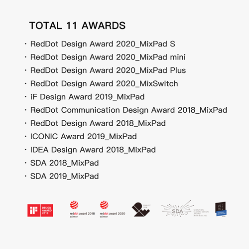 欧瑞博MixPad全系列产品荣膺 2020 红点设计大奖