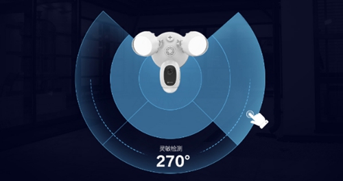 新品丨萤石发布庭院灯摄像机LC1C:星光出色守卫 双灯智能照明
