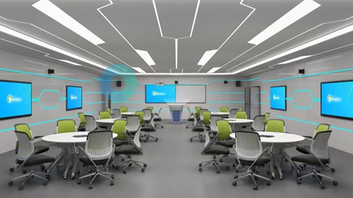 顺舟智能基于全无线通信技术搭建一套"智慧教室"解决方案